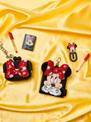 Smiggle - Disney Minnie Mouse Mini Defter Anahtarlıklı