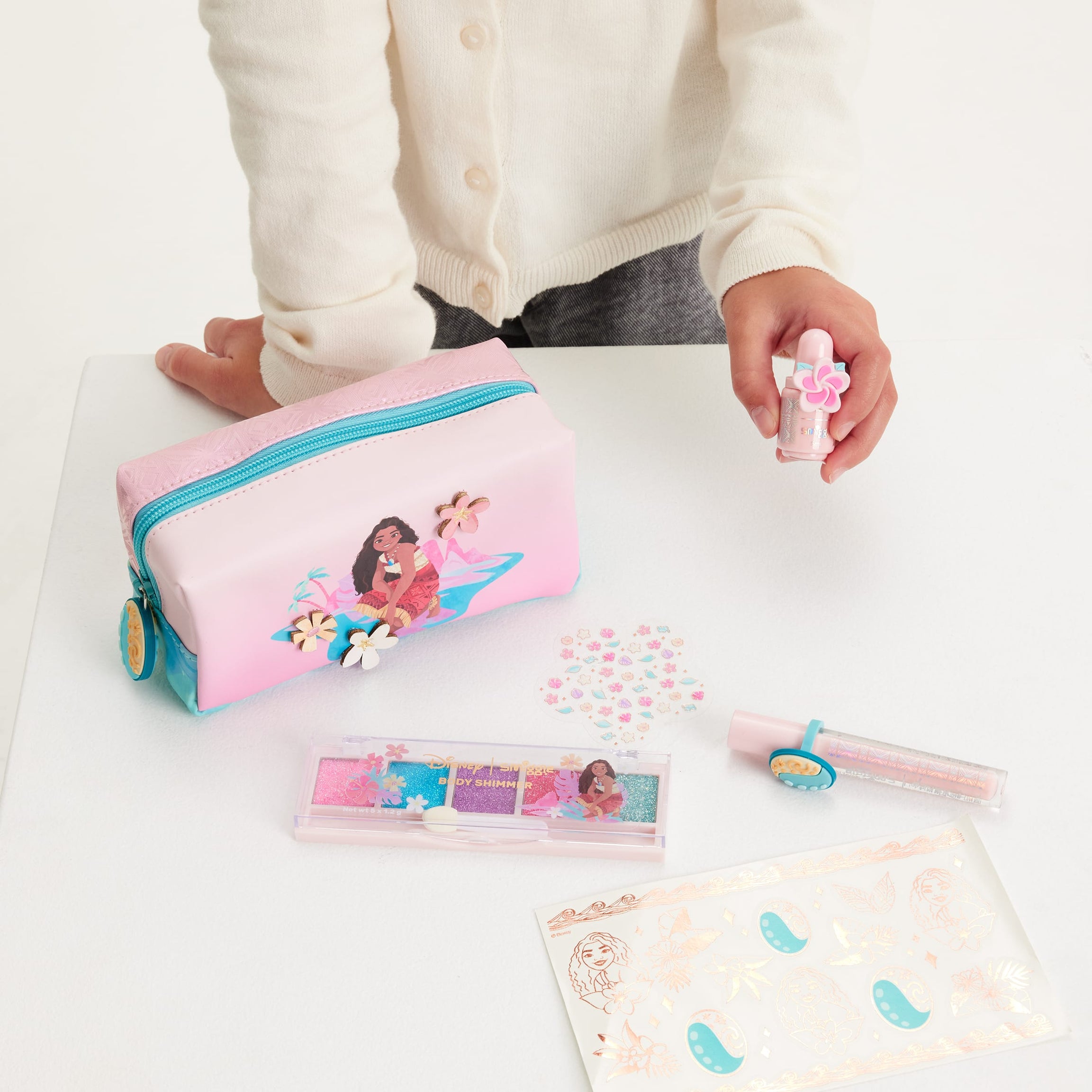 Smiggle - Disney مجموعة جمال وعناية للأطفال موآنا