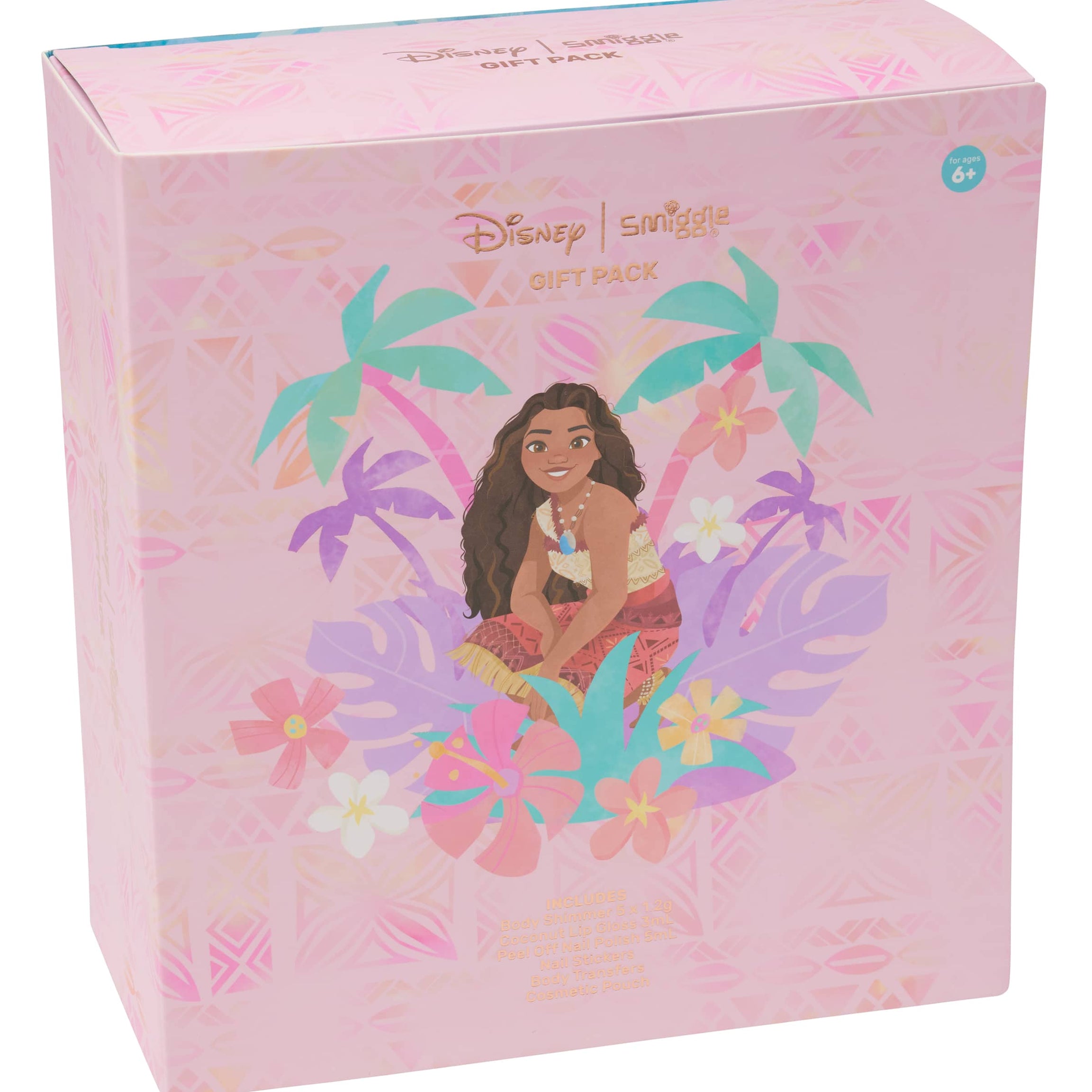 Smiggle - Disney مجموعة جمال وعناية للأطفال موآنا