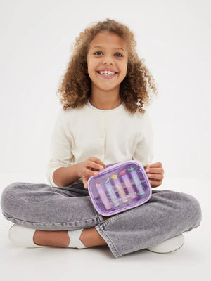 Smiggle - Disney Prenses 5li Dudak Balsam Seti ve Çantası