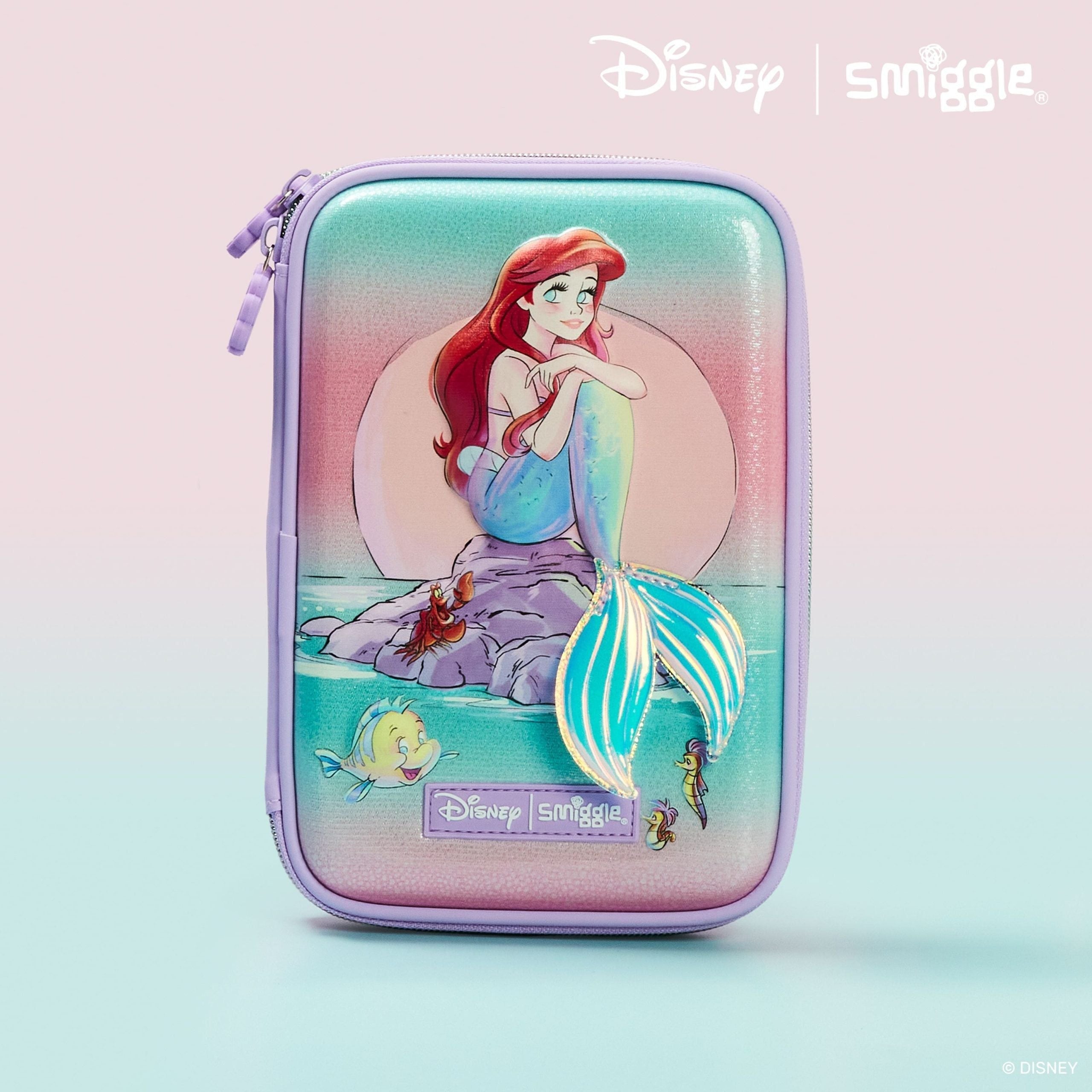 Smiggle - Disney Prenses Deniz Kızı Kalem Kutusu