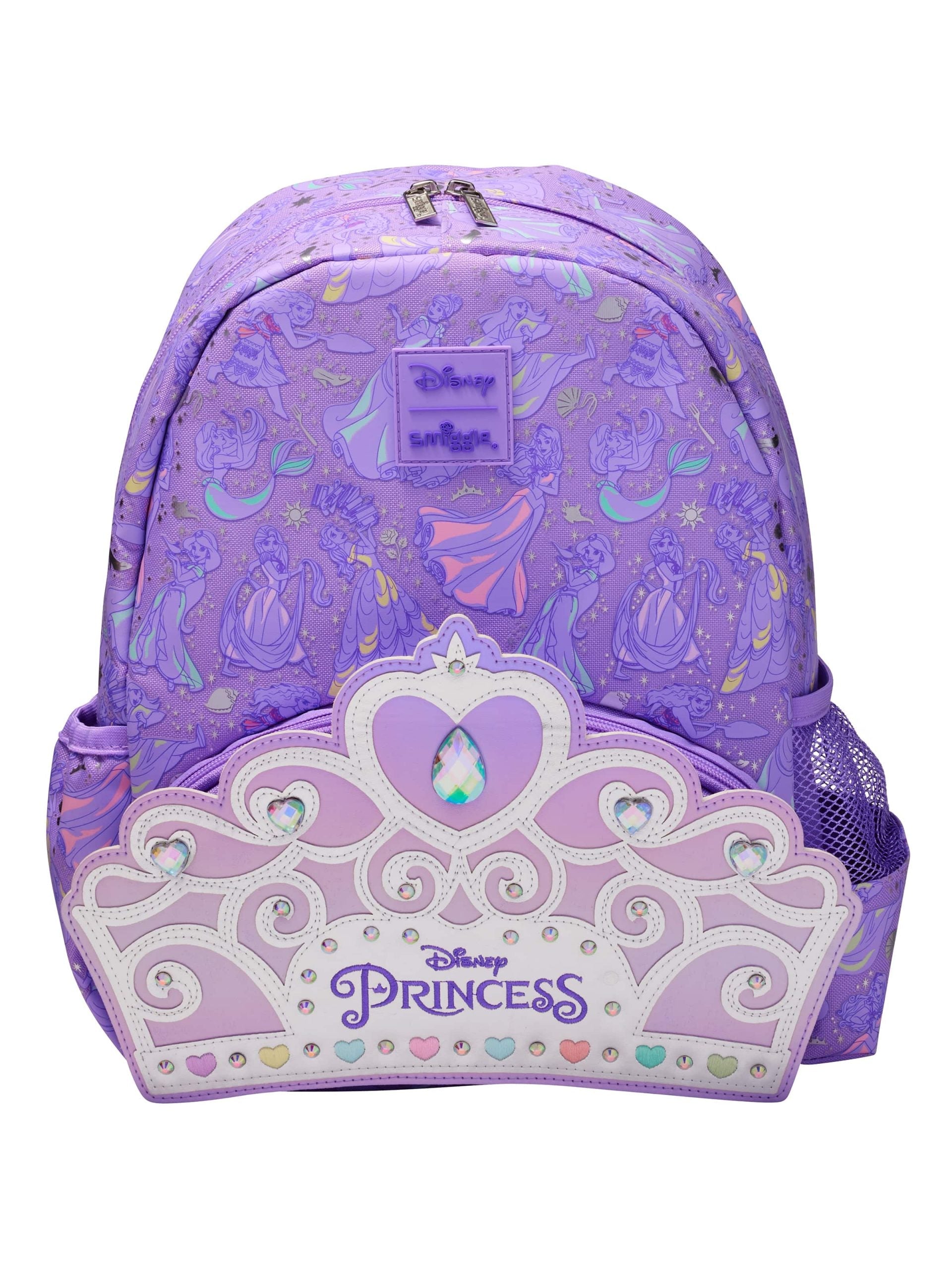 Smiggle - Disney Prenses Junior Kapşonlu Sırt Çantası
