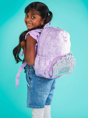 Smiggle - Disney Prenses Junior Kapşonlu Sırt Çantası