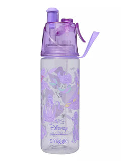 Smiggle - Disney Prenses Su Püskürtmeli 560ML BPAsız Suluk