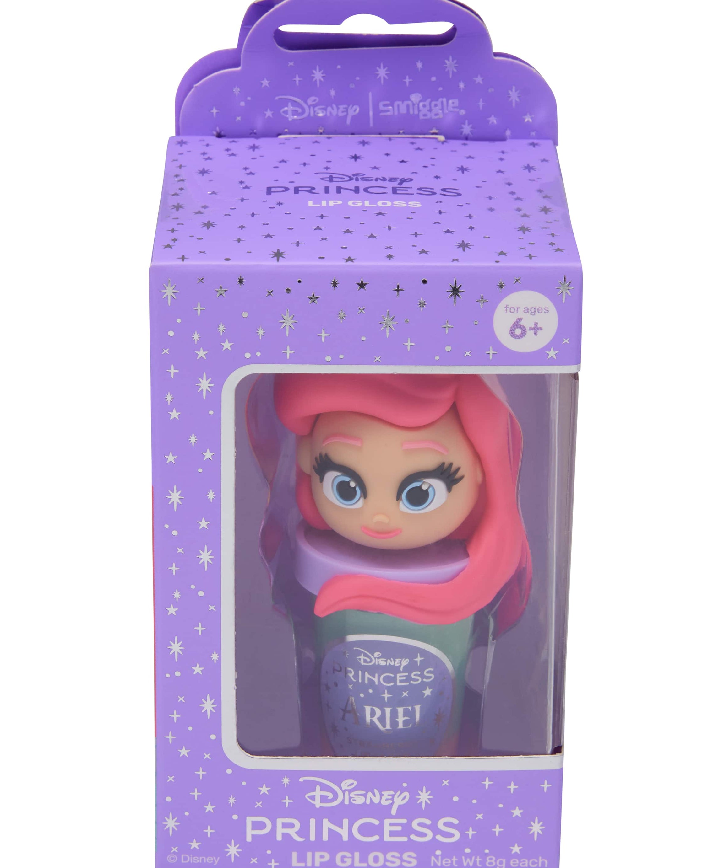 Smiggle - Disney ملمع شفاه الأطفال وعلبته