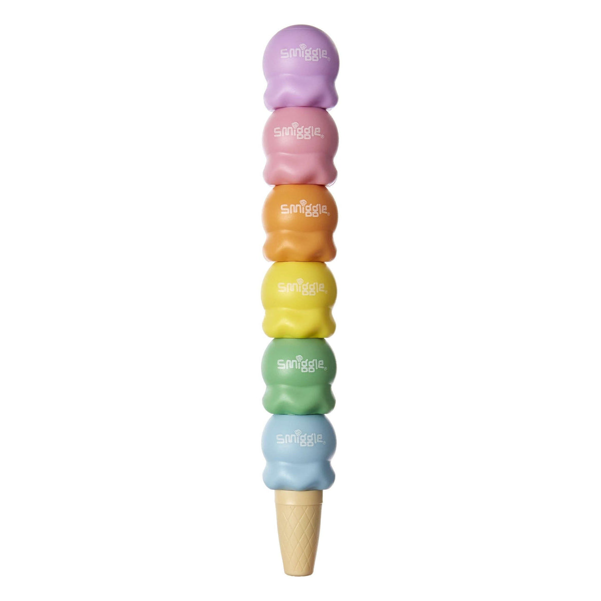 Smiggle - Dondurma Kokulu Fosforlu İşaretleyici Kalemler