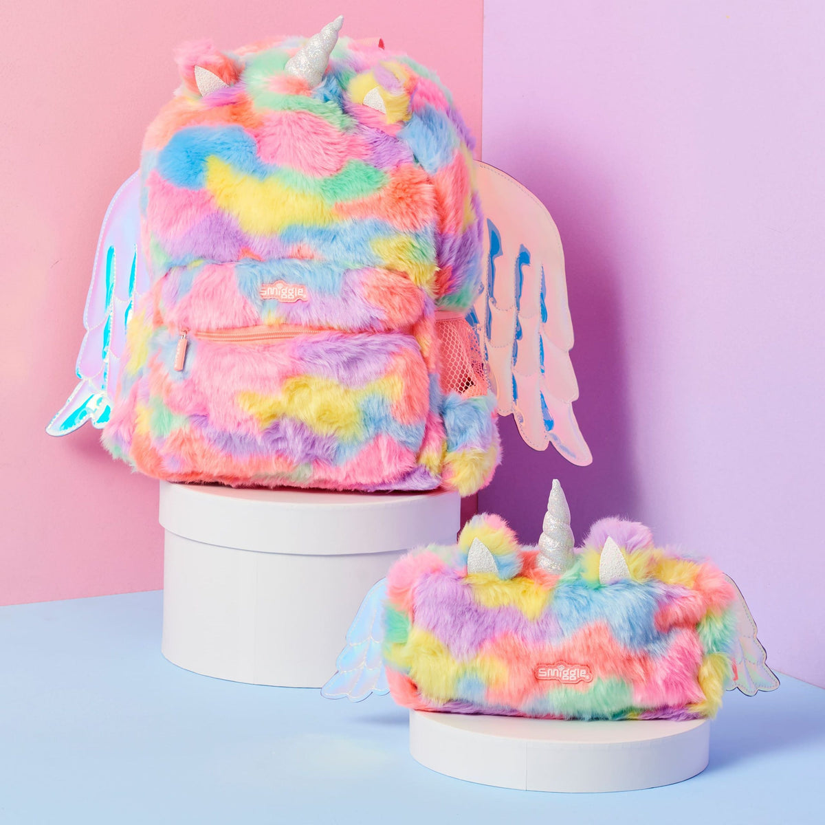 Smiggle - Dreamer Fluffy Kanatlı Kalem Kutusu