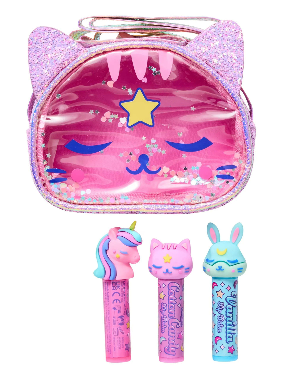 Smiggle - Dudak Balsamı 3'lü Çantalı Paket