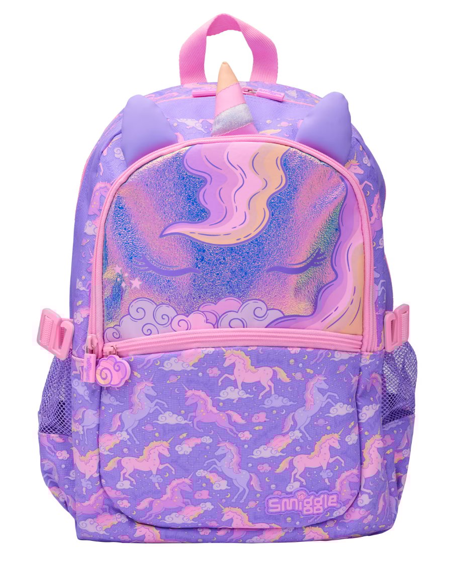 Smiggle - حقيبة ظهر مدرسية كلاسيكية Eclipse