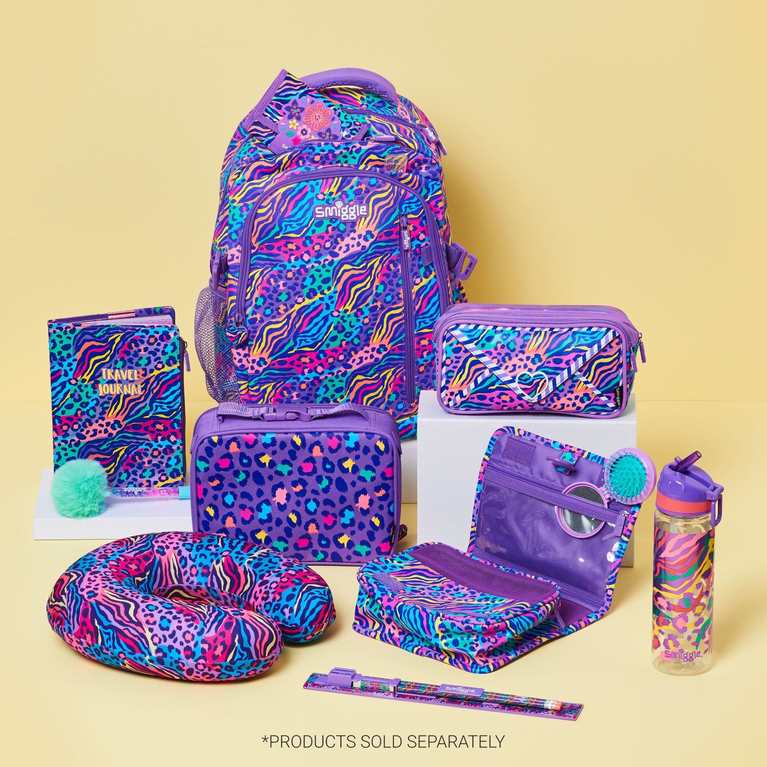 Smiggle - Explore Pembe Sırt Çantası