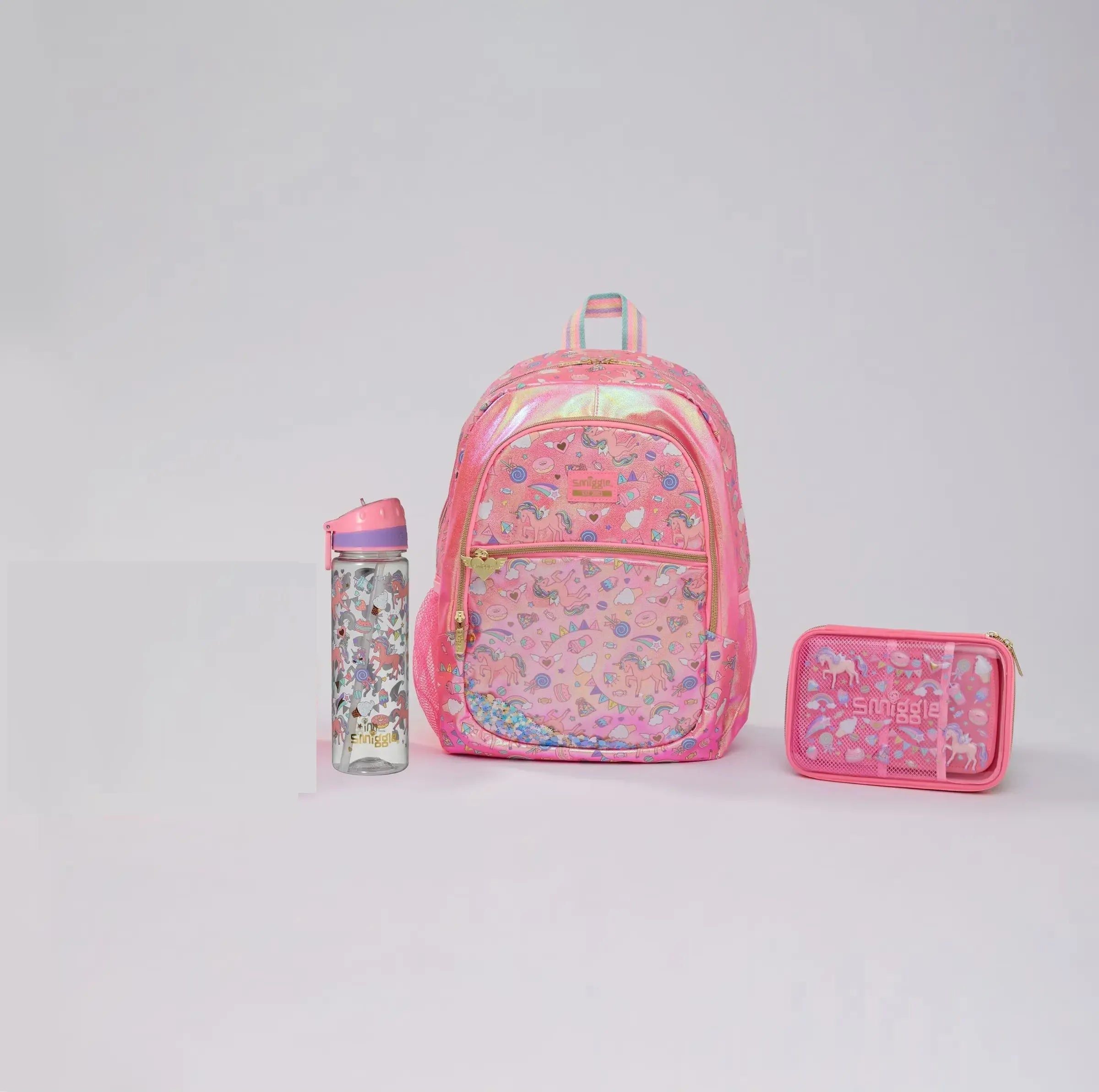 Smiggle - Fiesta 3lü Okul Çanta Seti