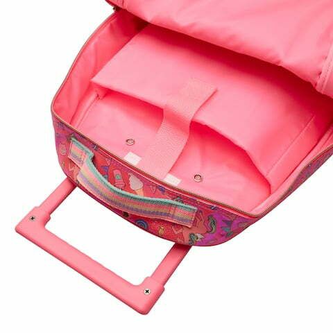Smiggle - Fiesta Çekçekli Işıklı Seyahat ve Sırt Çantası
