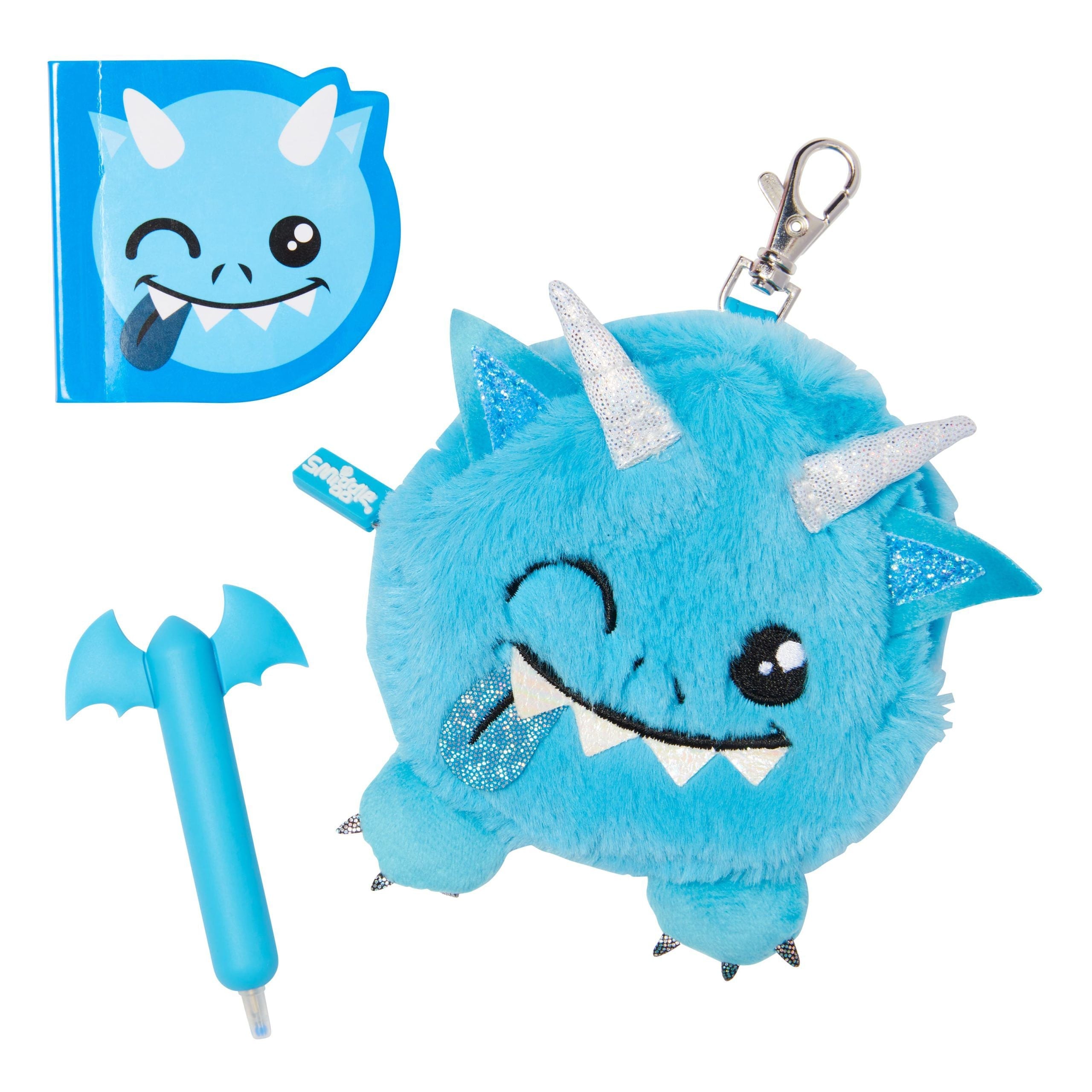 Smiggle - Fluffy Mini Çantası Not Defteri ve Kalemli
