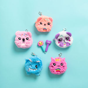 Smiggle - Fluffy Mini Çantası Not Defteri ve Kalemli