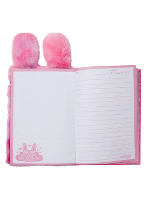 Smiggle - Fluffy Peluş A5 Günlük ve Defter