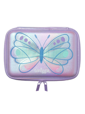 Smiggle - Flutter Hardtop Kelebek Kalem Kutusu