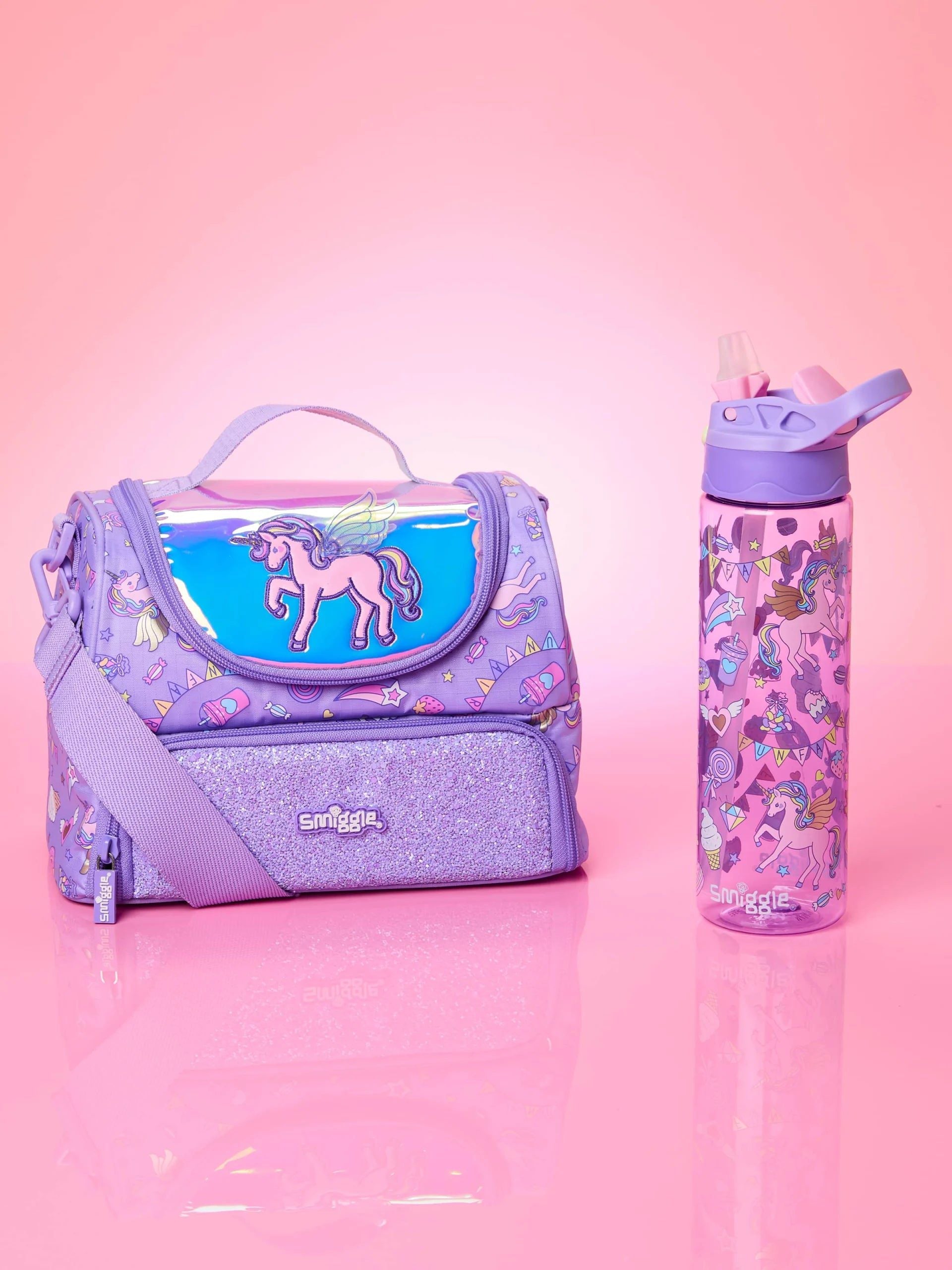 Smiggle - Fun Fair BPAsız 650ML Pipetli Suluk