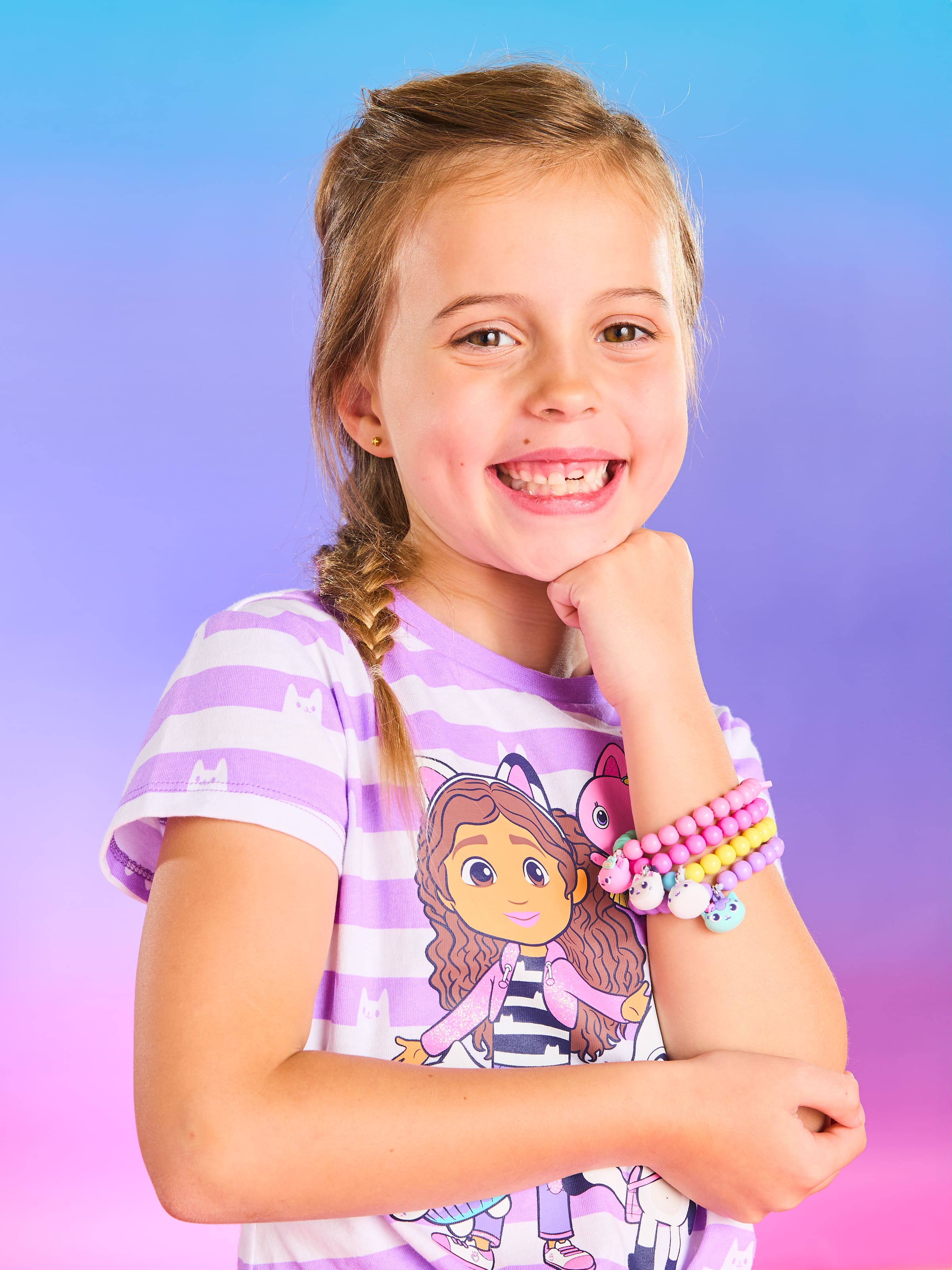 Smiggle - Gabbys Dollhouse 4lü Bileklik Seti