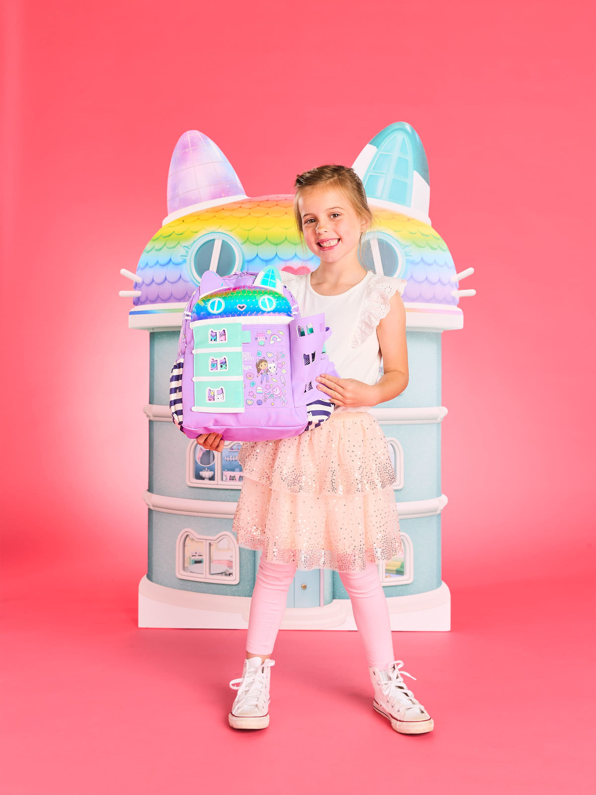 Smiggle - Gabbys Dollhouse Anaokulu ve Kreş Sırt Çantası