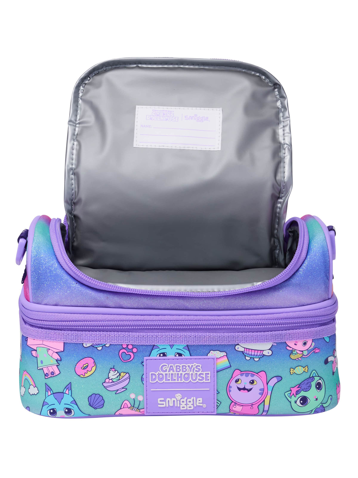 Smiggle - Gabbys Dollhouse Çift Katlı Beslenme Çantası