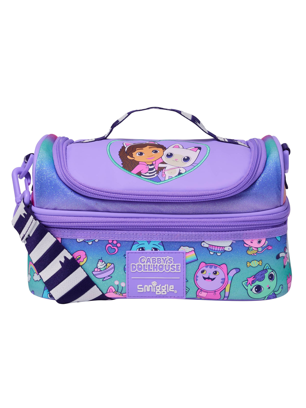 Smiggle - Gabbys Dollhouse Çift Katlı Beslenme Çantası