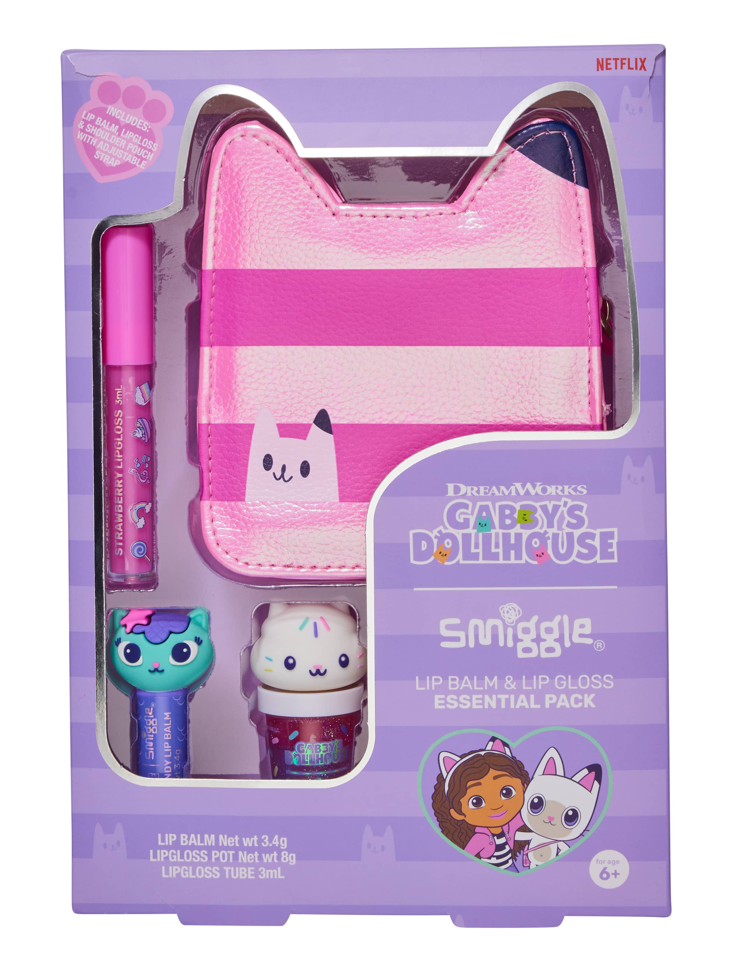 Smiggle - Gabbys Dollhouse Güzellik ve Bakım Seti