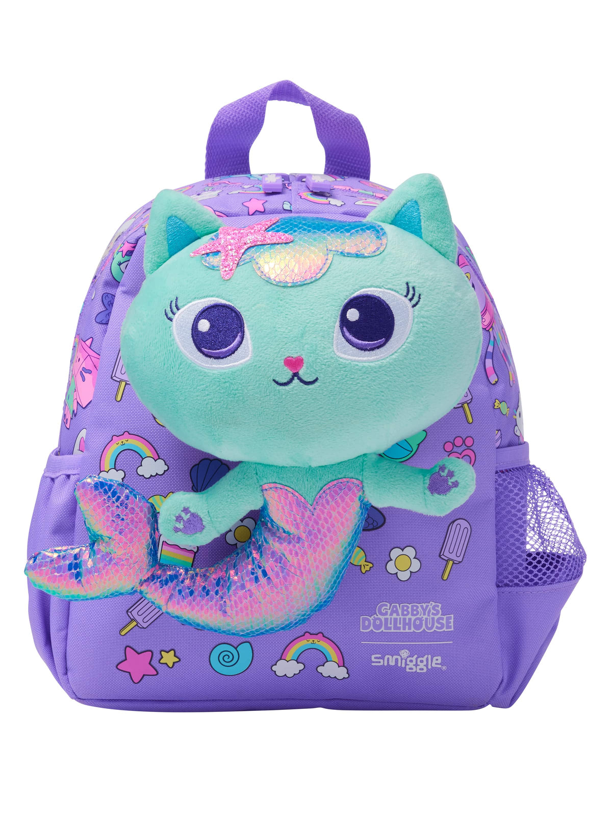 Smiggle - Gabbys Dollhouse Kreş Çıkarabilir Oyuncaklı Sırt Çantası
