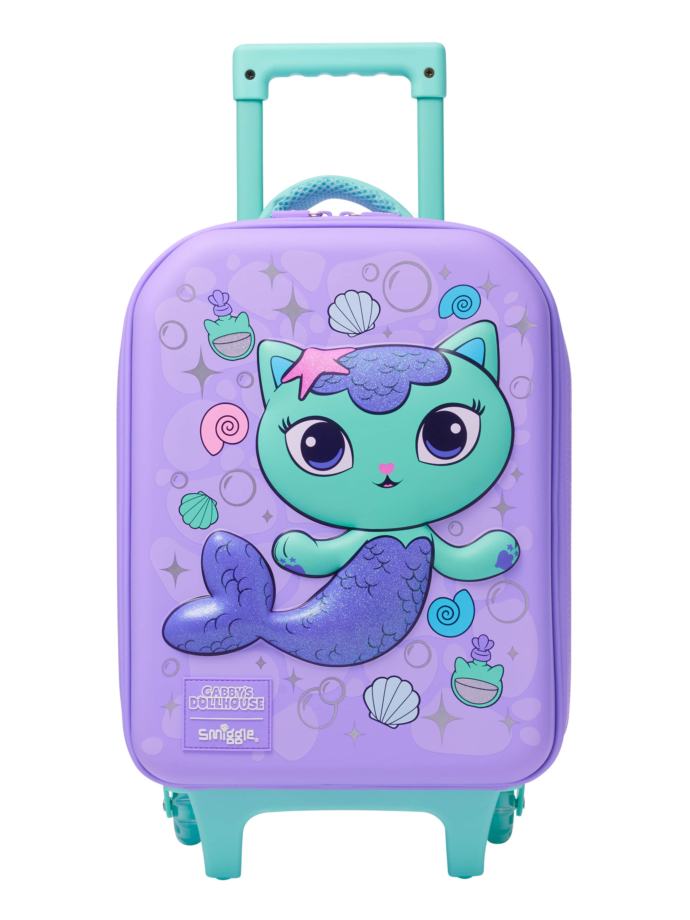 Smiggle - Gabbys Dollhouse Seyahat ve Okul Çekçekli Valiz Çantası
