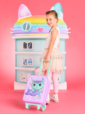 Smiggle - Gabbys Dollhouse Seyahat ve Okul Çekçekli Valiz Çantası