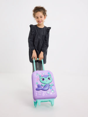 Smiggle - Gabbys Dollhouse Seyahat ve Okul Çekçekli Valiz Çantası