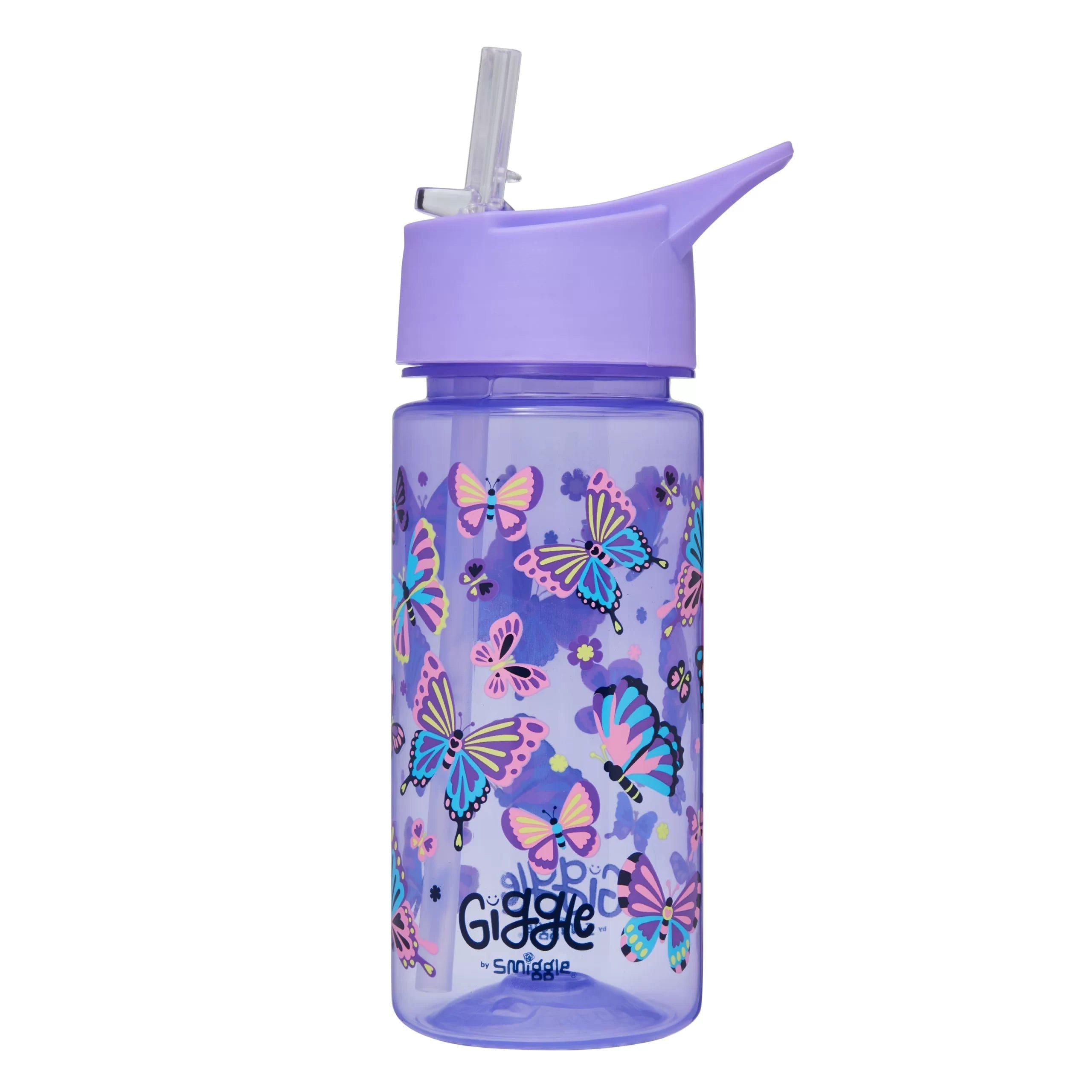 Smiggle - Giggle 450 ML BPA'sız Pipetli Suluk