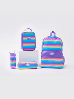 Smiggle - Giggle 4lü Gökkuşağı Okul Çanta Seti Paketi