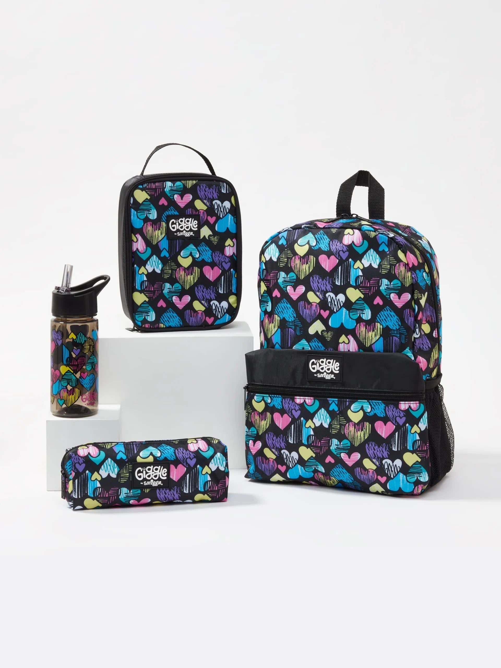 Smiggle - Giggle 4lü Okul Çanta Seti