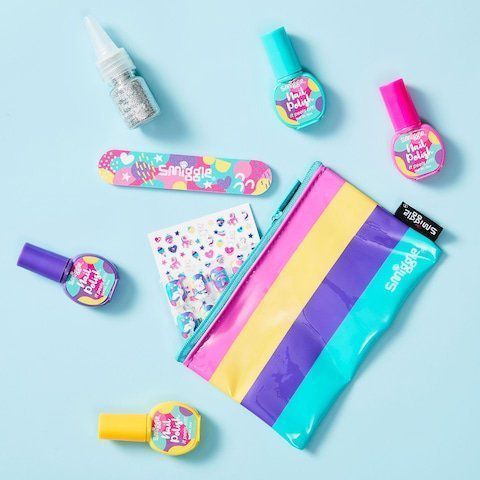 Smiggle - Glam Çocuk Tırnak Bakım Hediye Seti