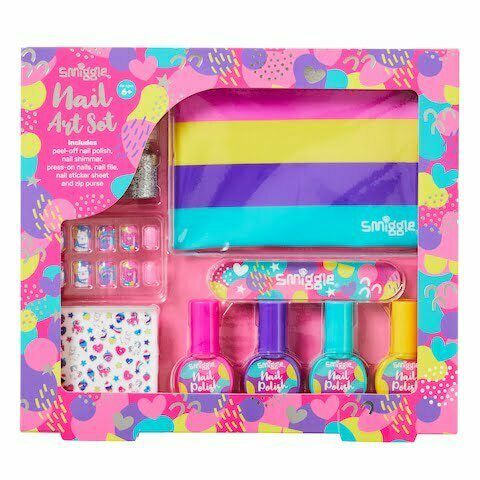 Smiggle - Glam Çocuk Tırnak Bakım Hediye Seti