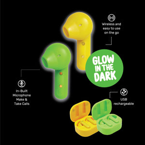 Smiggle - Glow In The Dark Kablosuz Kulaklık