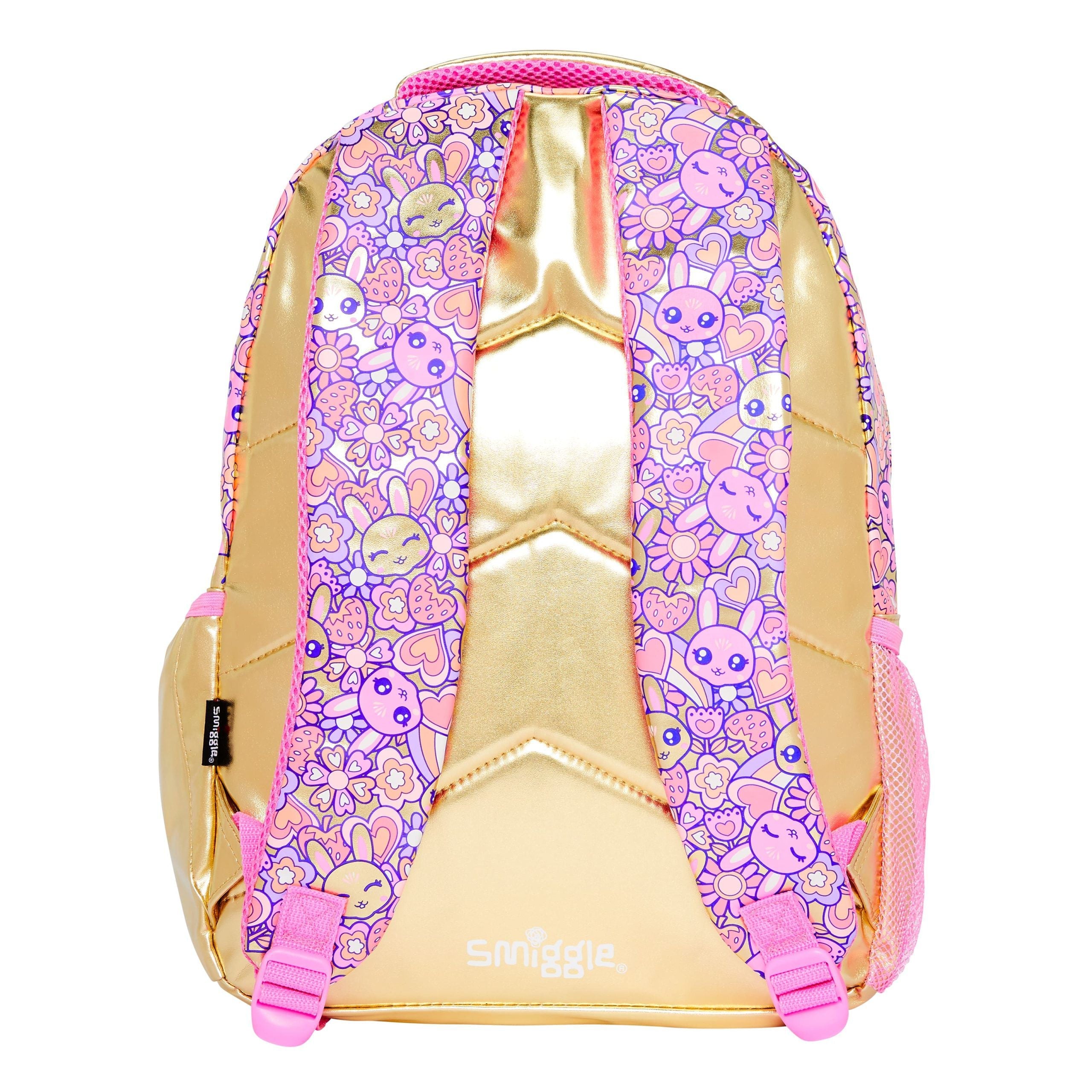 Smiggle - Gold Budz Klasik Karakterli Sırt Çantası