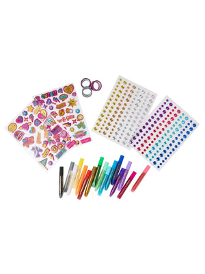 Smiggle - Gösterişli Boyama, Etiket ve Yapıştırıcı Kırtasiye Seti