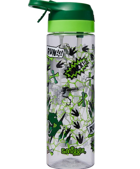 Smiggle - زجاجة ماء قابلة للطي مع رشاش 700 ML خالية من BPA