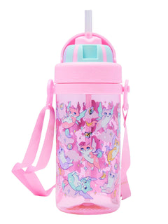 Smiggle - Happy Tales BPAsız 400ML Gizli Pipetli Suluk