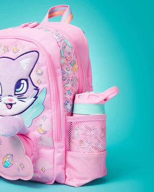Smiggle - Happy Tales Çelik Otomatik Pipetli 400ML Matara