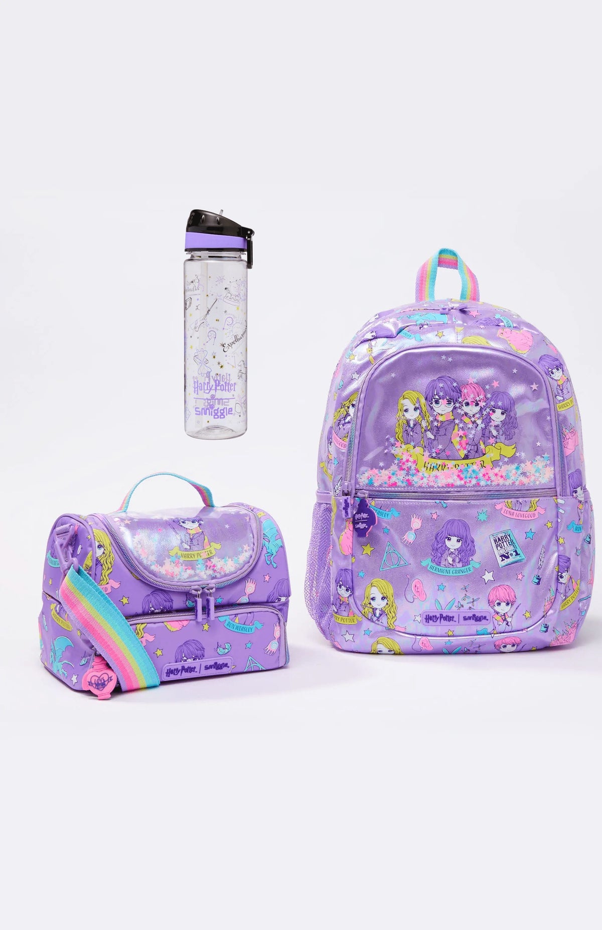 Smiggle - Harry Potter 3'lü Okul Çanta Seti