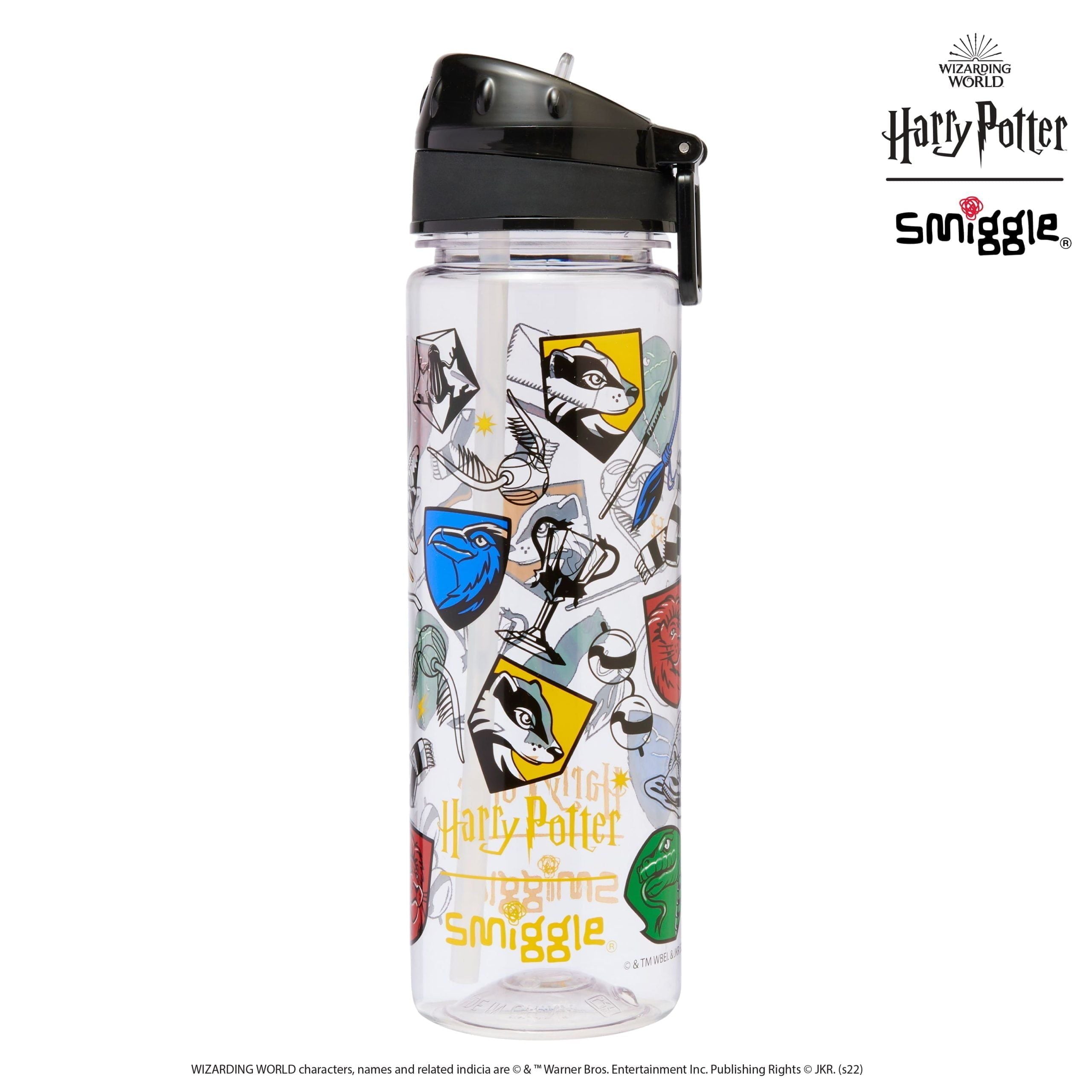 Smiggle - Harry Potter 650ML BPA'sız Pipetli Suluk