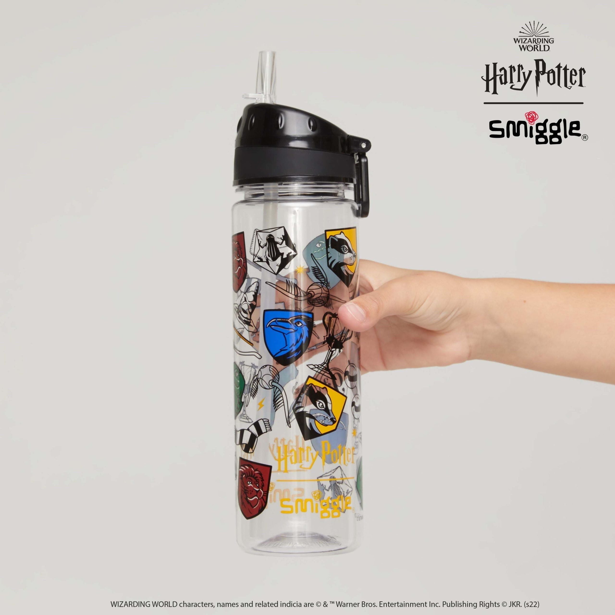 Smiggle - Harry Potter 650ML BPA'sız Pipetli Suluk