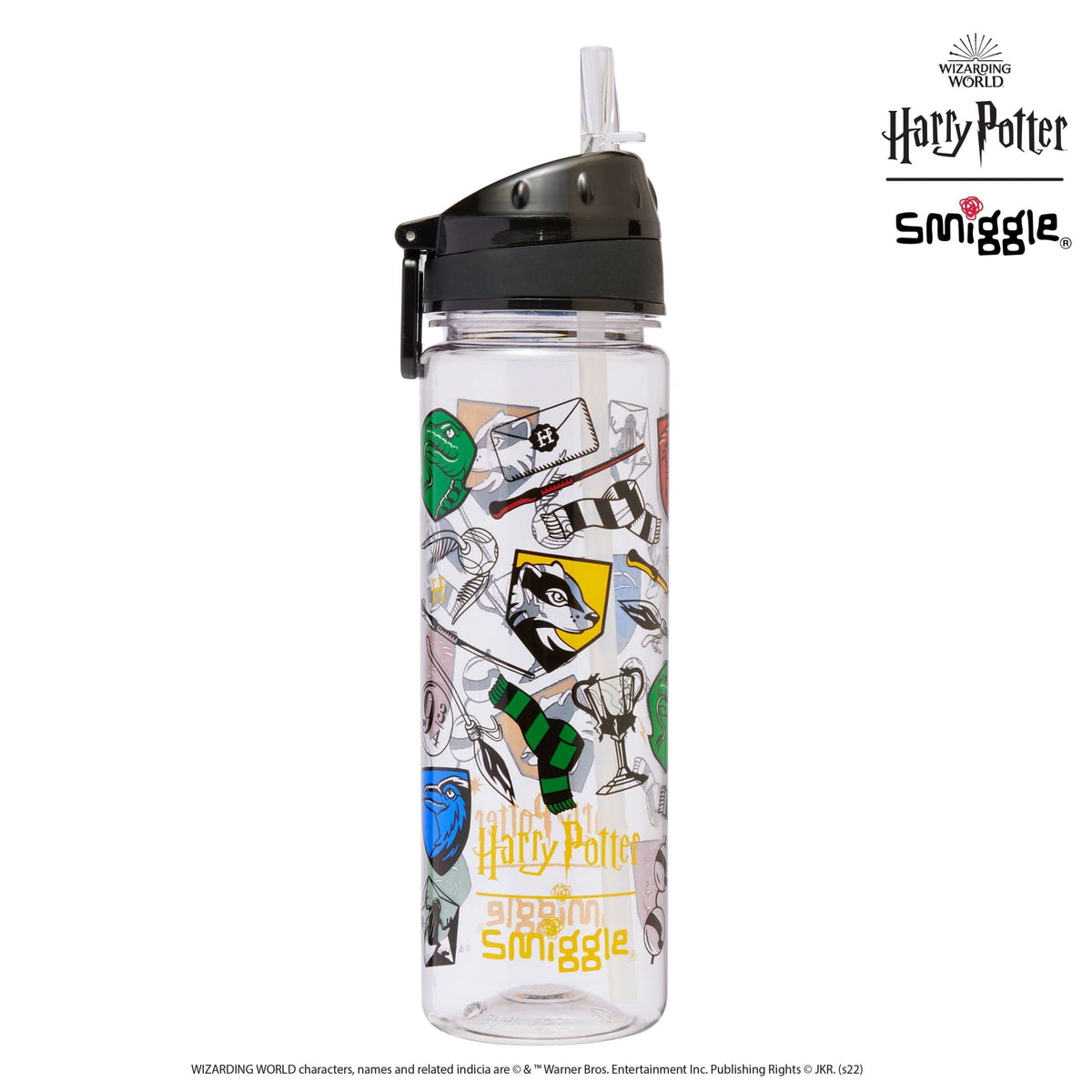 Smiggle - Harry Potter 650ML BPA'sız Pipetli Suluk