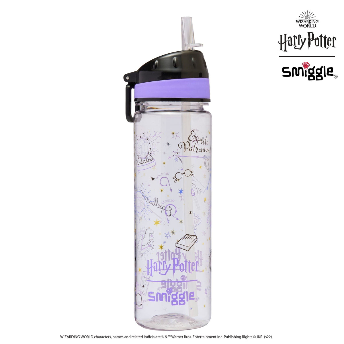 Smiggle - Harry Potter 650ML BPA'sız Pipetli Suluk