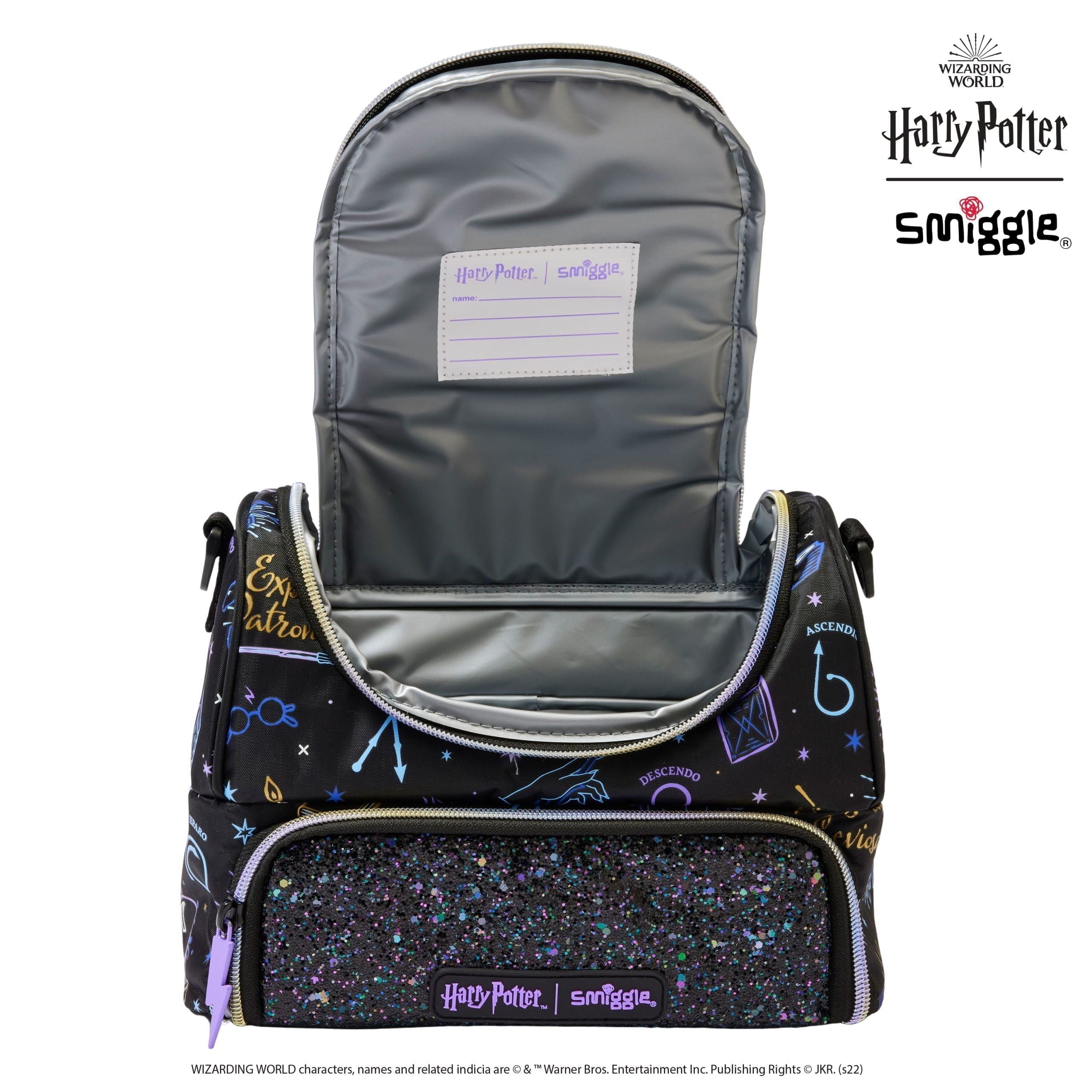 Smiggle - Harry Potter Çift Katlı Askılı Beslenme Çantası