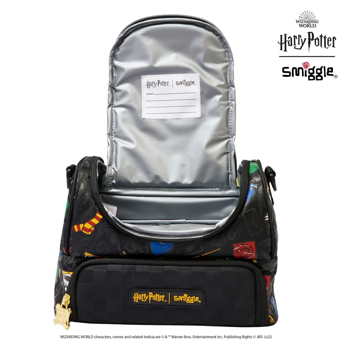Smiggle - Harry Potter Çift Katlı Askılı Beslenme Çantası
