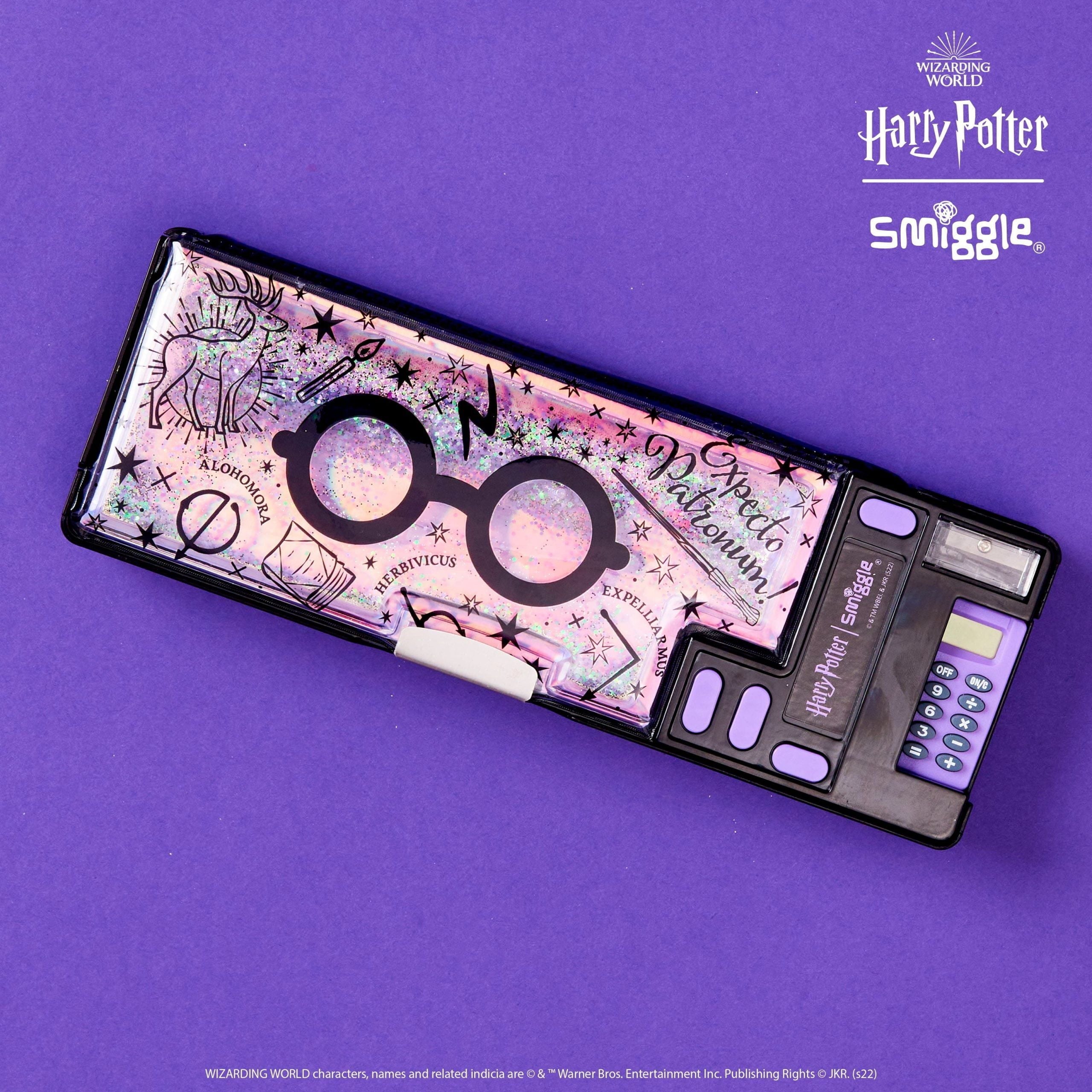 Smiggle - Harry Potter Hesap Makineli Otomatik Kalem Kutusu