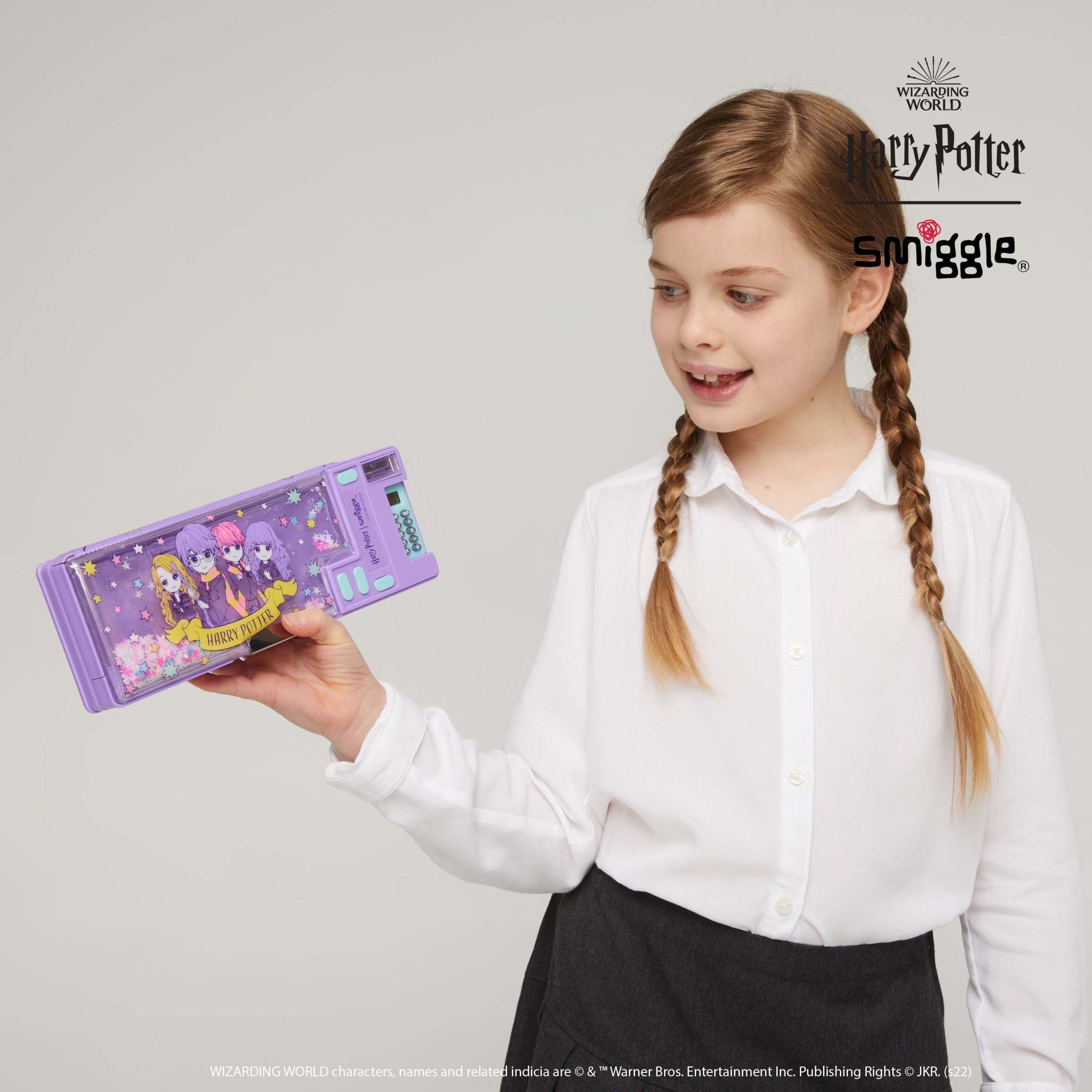 Smiggle - Harry Potter Hesap Makineli Otomatik Kalem Kutusu